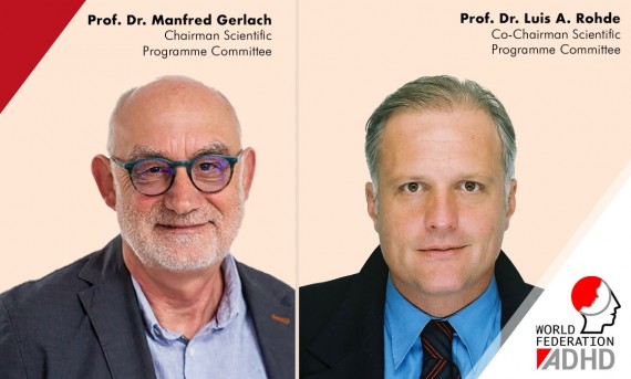 Prof. Dr. Manfred Gerlach and Prof. Dr. Luis A. Rohde